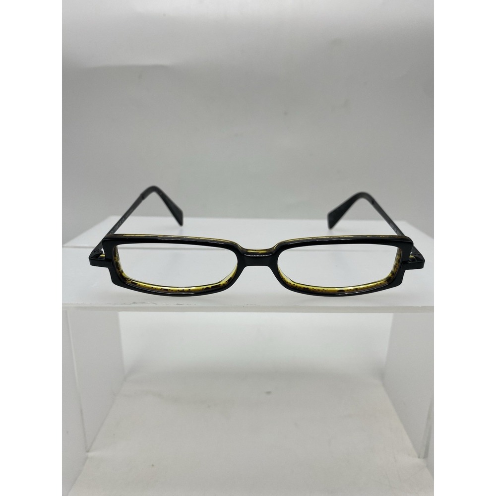 Lafont Issy & La Eyeglasses FRAMES ONLY Suzie 104 50-15-135 Black Yellow 268